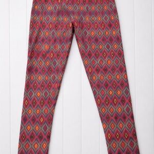 LuLaRoe Printed Leggings | No Size Tag | Stretchy | Geometric Pattern